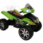 Детский электроквадроцикл E005KX зеленый (кожа) - Екатеринбургcпорт спортивный магазин рушим цены для Вас