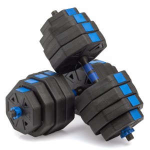 Гантели гексагональные разборные с грифом, 40 кг. (2 шт. х 20 кг.) VictoryFit VF-DН400 - Екатеринбургспорт ру спорттовары в Екатеринбурге