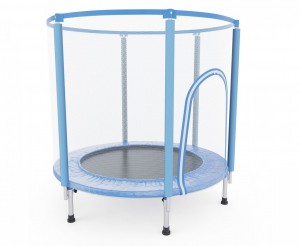 Батут детский DFC FOLDING 40" синий с сеткой TKIDS40B для дома кулан - Екатеринбургспорт ру спорттовары в Екатеринбурге