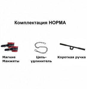 Комплектация НОРМА IRON KING Айрон Кинг (ручка, цепь, манжеты) - Екатеринбургспорт ру спорттовары в Екатеринбурге