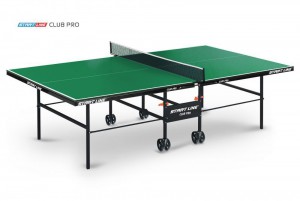 Стол теннисный Start Line Club-Pro Зелёный 60640-2 для закрытых помещений - Екатеринбургспорт ру спорттовары в Екатеринбурге